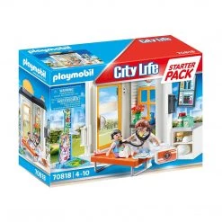 Playmobil City Life Starter Pack Pediatrician Building Set 70818