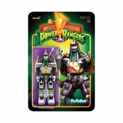 Super7 Mighty Morphin Power Rangers Dragonzord Reaction Figure