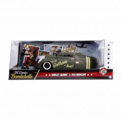 Jada Toys DC Bombshells Harley Quinn And 1951 Mercury 1:24 Diecast Set