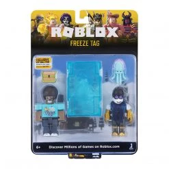 License 2 Play Roblox Freeze Tag Figure Set With Virtual Item Action Figures