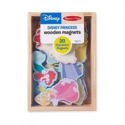 Melissa And Doug Disney Princess 20 Wooden Character Magnets Puzzles