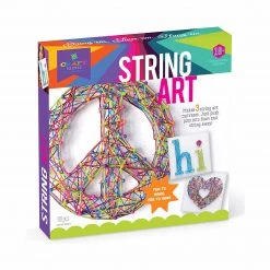 Playmonster Craft Tastic Peace String Art Kit Craft Kits
