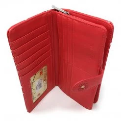 Wallets Shagwear Llama Pattern Large Salmon Zipper Wallet