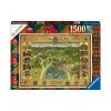 Ravensburger Harry Potter Hogwarts Map 1500 Piece Puzzle Puzzles