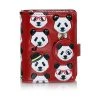 Wallets Shagwear Panda Repeat Small Red Zipper Wallet