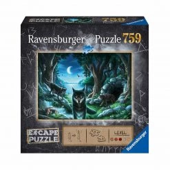 Puzzles Ravensburger The Curse Of The Wolves 759 Piece Escape Puzzle Game
