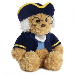 Aurora Ben Franklin Bear 10 Inch Plush Figure Anime Plush