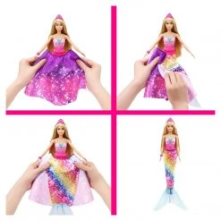 Mattel Barbie Dreamtopia 2 In 1 Blonde Doll Set