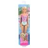 Mattel Barbie Pink One Piece Swimsuit Blonde Doll Anime Toys