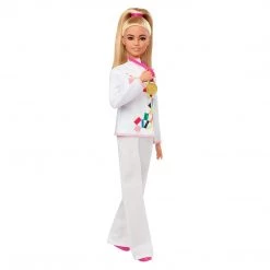 Mattel Barbie Tokyo 2020 Karate Doll Set Dolls And Doll Figures
