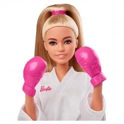 Mattel Barbie Tokyo 2020 Karate Doll Set Dolls And Doll Figures