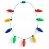 Bioworld Christmas Holiday Lights Light-Up Necklace Jewelry