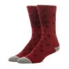 Bioworld Harry Potter Hogwarts Waterprint Red Crew Socks