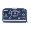 Wallets Loungefly NFL Dallas Cowboys Logo All Over Print Bifold Wallet