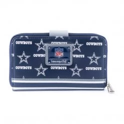 Wallets Loungefly NFL Dallas Cowboys Logo All Over Print Bifold Wallet