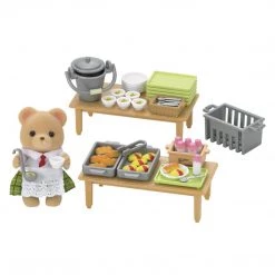 Epoch Lunch Boxes Calico Critters School Lunch Set