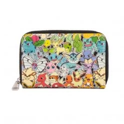 Loungefly Pokemon Characters Ombre Zip Around Wallet