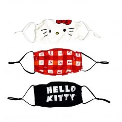 Bioworld Hello Kitty Three Facemask Set