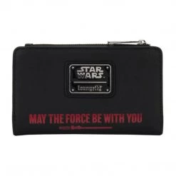 Loungefly Star Wars Trilogy Two May The Force Be With You Flap Wallet Wallets