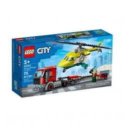 LEGO® City Rescue Helicopter Transport Building Set 60343