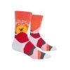 Blue Q Adventure Man Single Pair Crew Socks