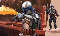 Sideshow Hot Toys Star Wars Movie Masterpiece Jango Fett Sixth Scale Figure Action Figures
