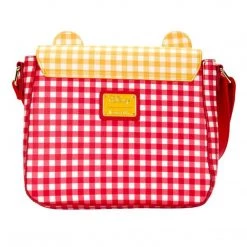 Bioworld Loungefly Disney Winnie The Pooh Gingham Crossbody Bag Purse Backpacks