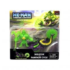 Mattel Action Figures He-Man Eternia Minis Skeletor Painthor Cycle Figure Set
