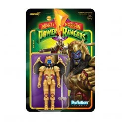 Super7 Mighty Morphin Power Rangers Goldar Reaction Figure ReAction Figures
