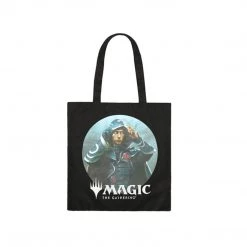 Bioworld Magic The Gathering Jace Black Canvas Tote Bag