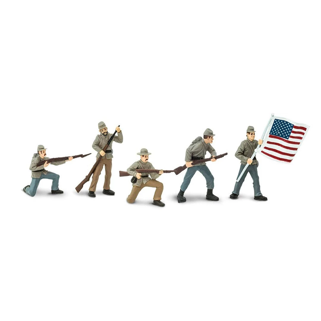 History And Science Toys Civil War Confederate Soldiers Collection 1 Toob Mini Figures Safari Ltd