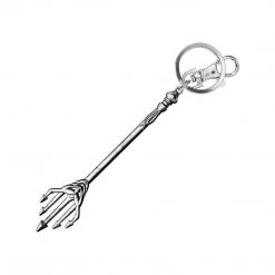 Monogram International DC Justice League Aquaman Trident Metal Keychain Keychains