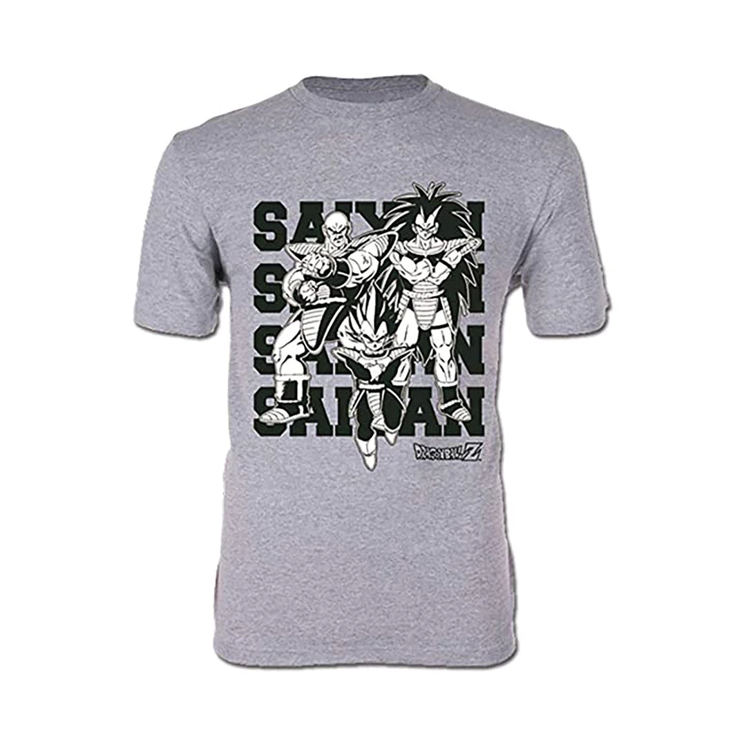 GE Animation Dragon Ball Z Saiyan Group 01 Men's T-Shirt 3 GE Animation Dragon Ball Z Saiyan Group 01 Men's T-Shirt