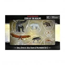 WizKids Action Figures Dungeons And Dragons Icons Wild Shape Polymorph 2nd Set