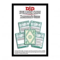 Wizards Of The Coast Card Games Dungeons And Dragons Xanathar's Guide Spellbook Cards