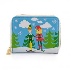 Loungefly Elf Buddy And Friends Zip Around Wallet Wallets