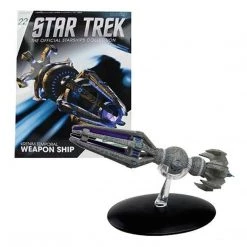Diecast Eaglemoss Star Trek Krenim Temporal Weapon Ship Replica