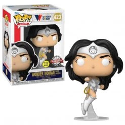 POP Vinyl's Funko Heroes White Lantern POP Wonder Woman Glow In The Dark Exclusive Vinyl Figure