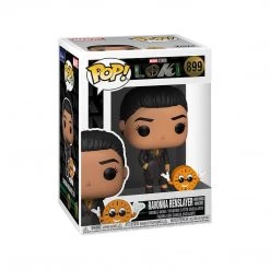 POP Vinyl's Funko Loki Pop TVA Ravonna Renslayer With Miss Minutes Vinyl Figure