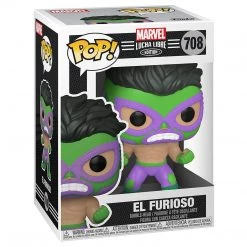 POP Vinyl's Funko Marvel Lucha Libre POP El Furioso Hulk Vinyl Figure