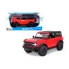 Diecast Maisto Special Edition 2021 Ford Bronco Wildtrak Red 1:18 Car