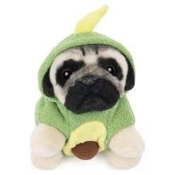 Gund Doug The Pug Avocado Hoodie 5 Inch Plush
