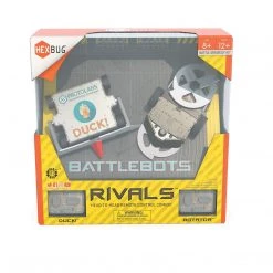 Mattel Hexbug Battlebots Rivals Duck! Vs Rotator