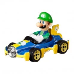 Hot Wheels Mario Kart Luigi Mach 8 Kart