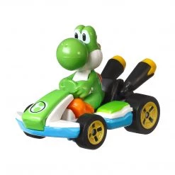 Hot Wheels Mario Kart Yoshi Standard Kart Diecast