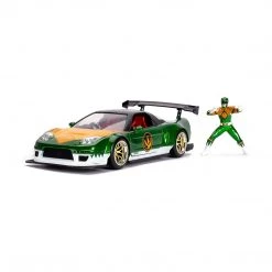 Diecast Jada Toys Green Ranger & 2002 Honda NSX Type-R Japan