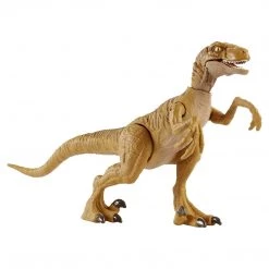 Mattel Action Figures Jurassic World Camp Cretaceous Savage Strike Velociraptor Brown