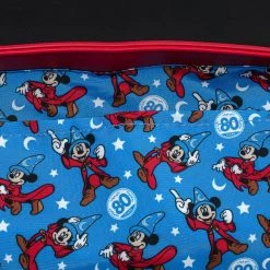 Loungefly Disney Fantasia Sorcerer Mickey Cosplay Crossbody Bag Purse