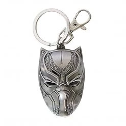 Monogram International Keychains Marvel Avengers Black Panther Mask Metal Keychain