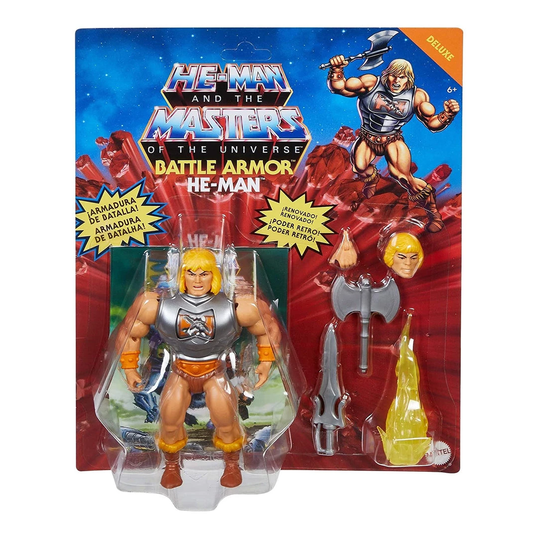 Mattel Masters Of The Universe Origins Battle Armor He-Man Action Figure Action Figures 3 Mattel Masters Of The Universe Origins Battle Armor He-Man Action Figure Action Figures